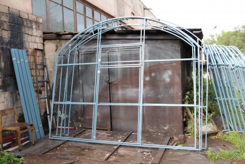Парник из профильной трубы