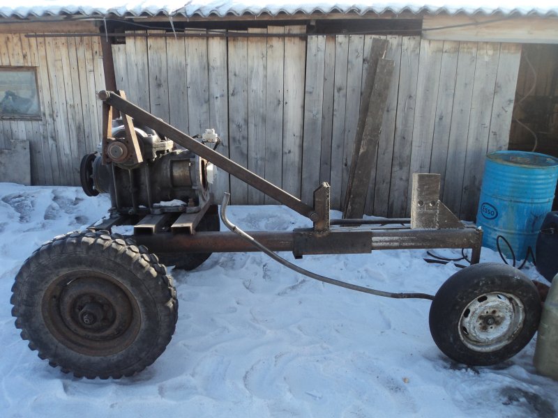 Самодельный механический колун