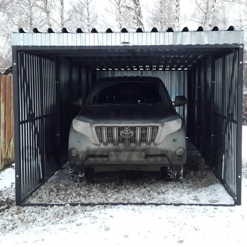 Сборный гараж для квадроцикла