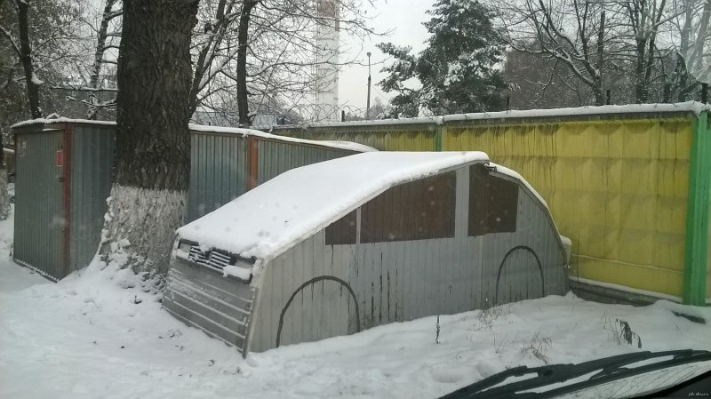 Гараж Ракушка для машины