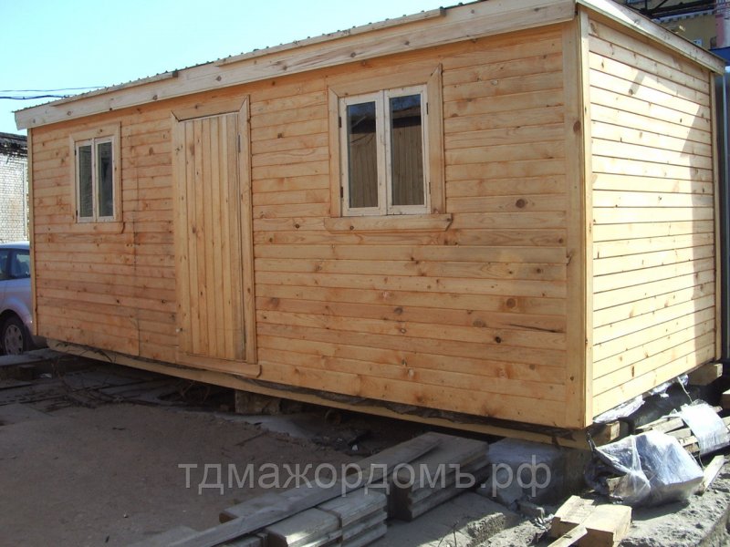 Деревянные бытовки Детинец