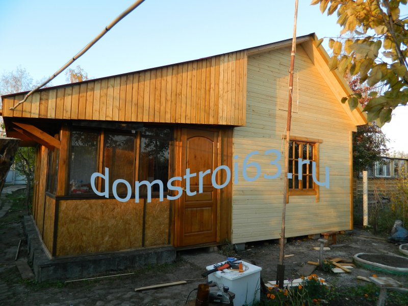 Мастерская пристроенный к дому