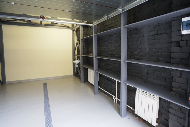 Отделка гаража Loft