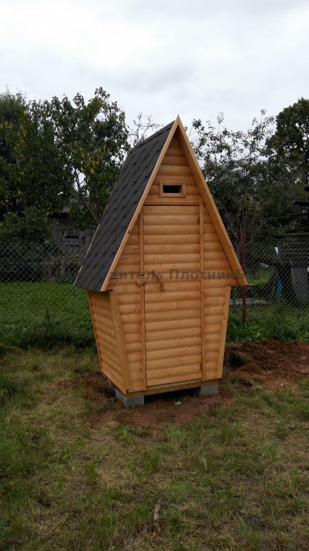 Туалет ромб Теремок