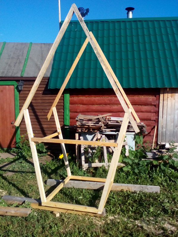 Сборка уличного туалета