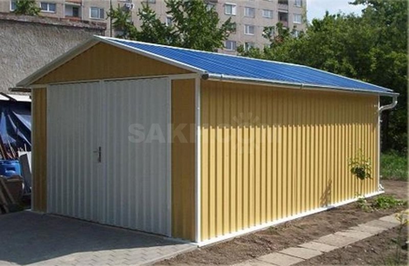 ЛСТК для гаража сэндвич панели