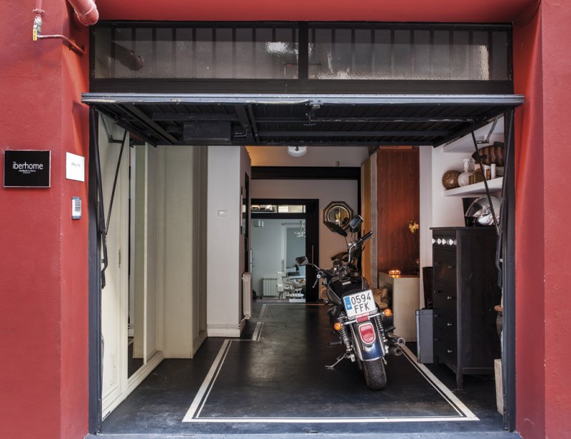 Отделка гаража Loft