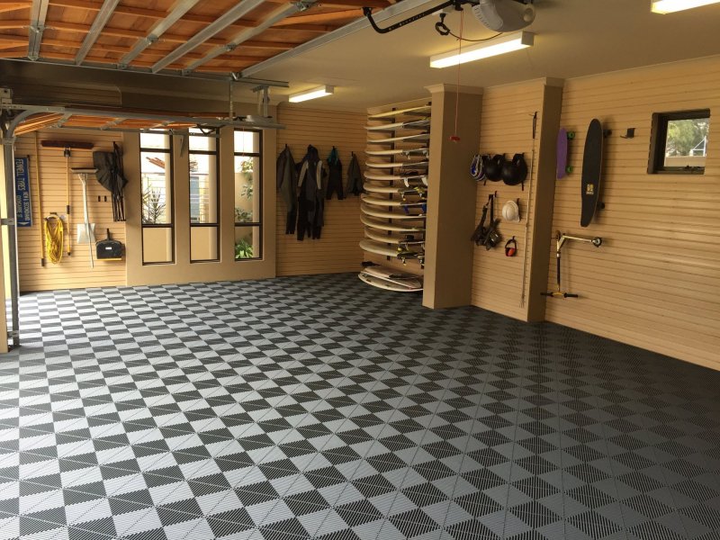 Отделка гаража Loft