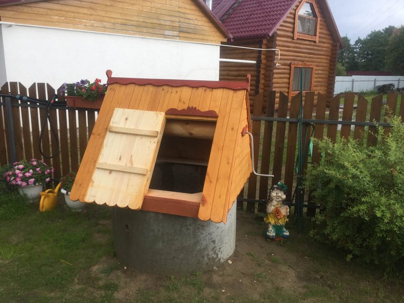 Ракушка на колодец