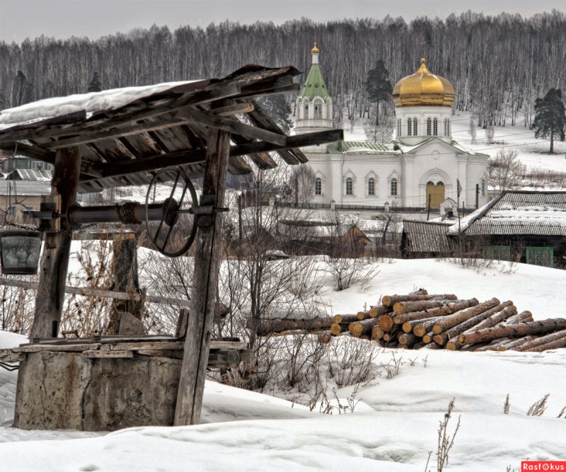Колодец на природе