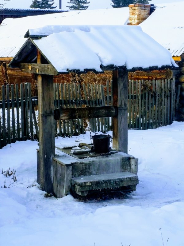 Зимний колодец