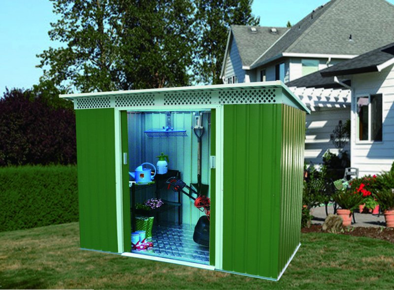 Металлический сарай Greenstorage Белла b 267х117