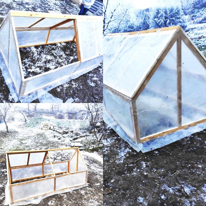 Парник из досок