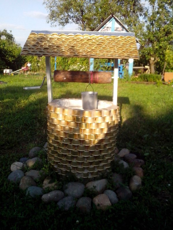 Отделка колодца