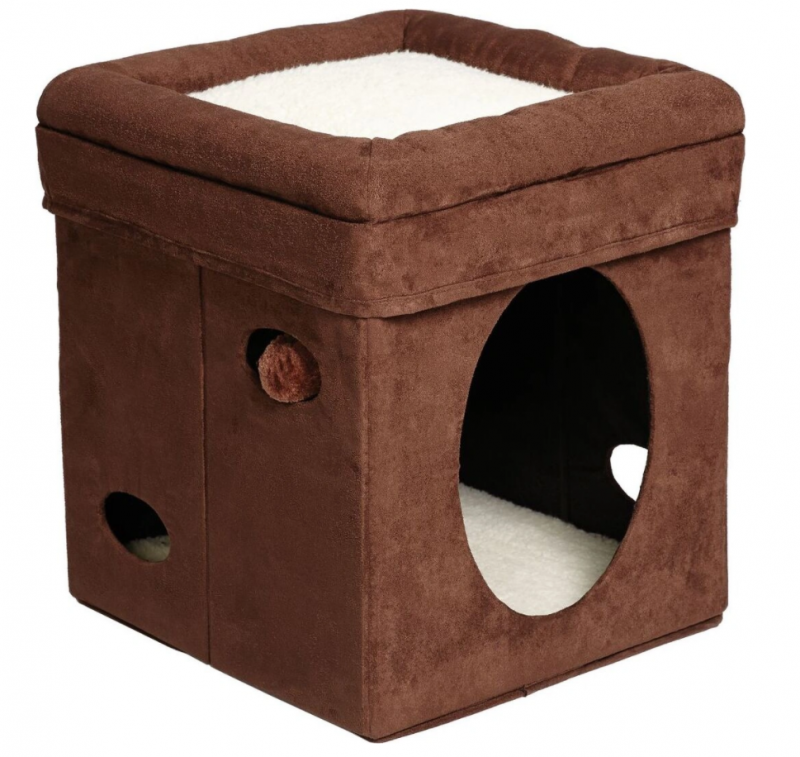 Midwest currious Cat Cube домик-лежанка Мидвест для кошек складной