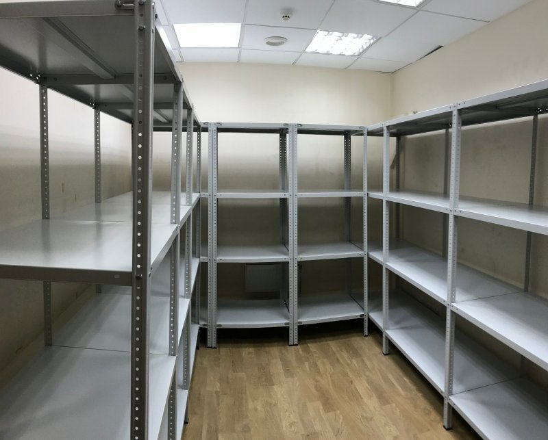 Стеллажи для подвала металлические сборные