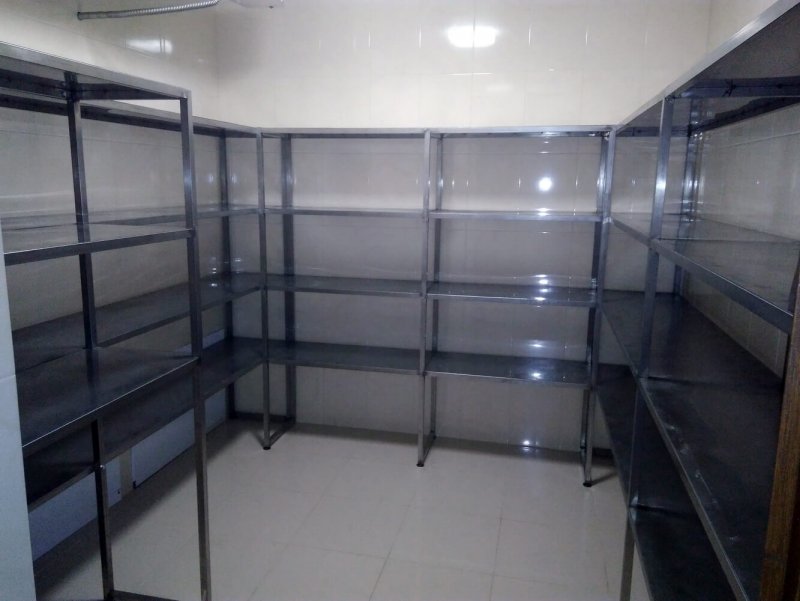 Стеллаж 5 полок 2500х1500х400