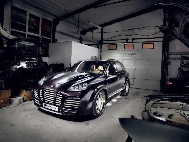 Порше gt3 в гараже