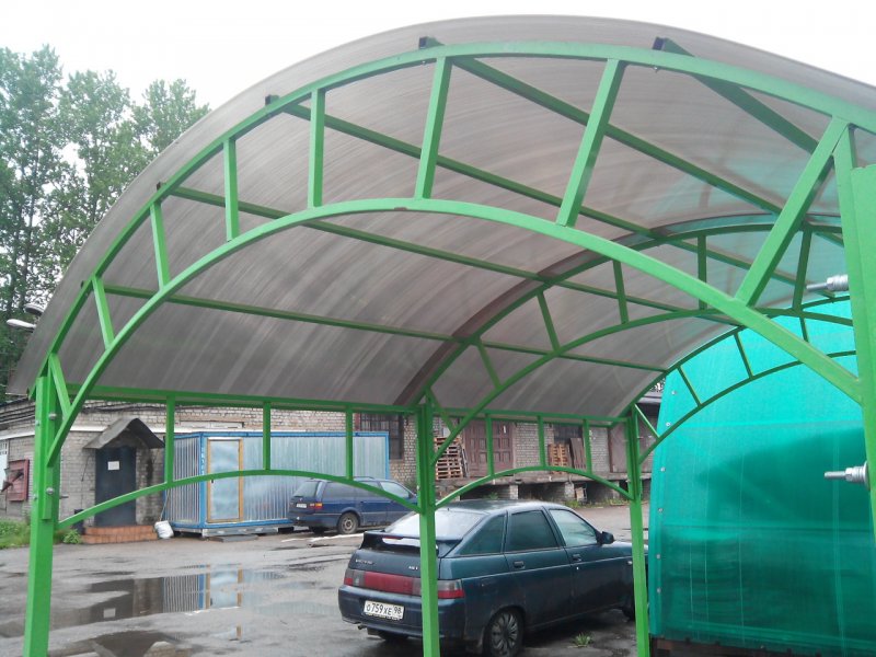 Автонавесы из поликарбоната