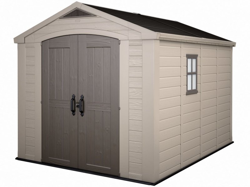 Сарай пластиковый для дачи Factor 8x6 Keter