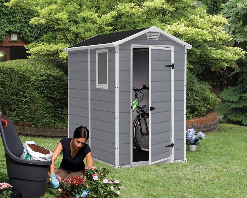 Пластиковый сарай Keter Manor 4x3