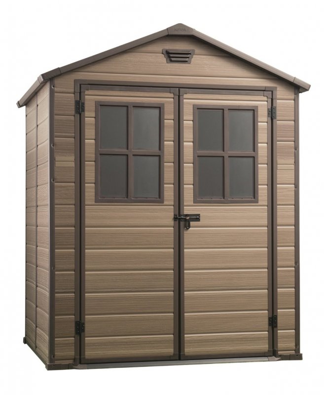 Сарай Keter Scala 6х5 (185x152x226), коричневый