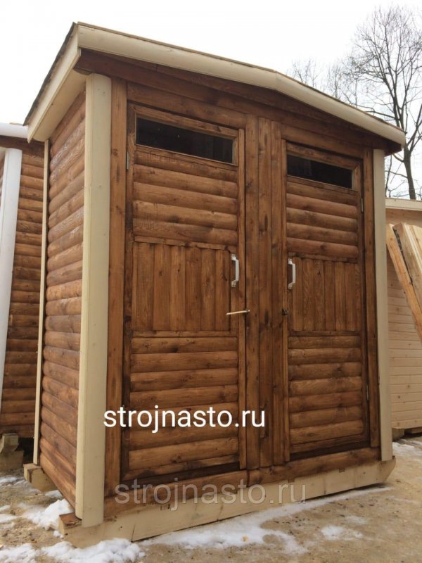 Деревянные хозблоки