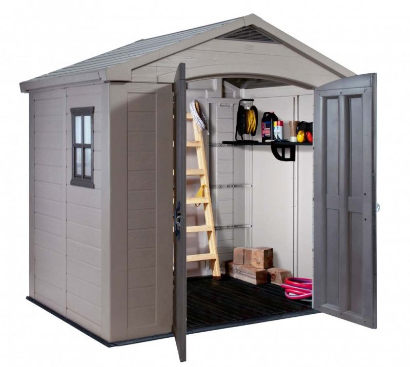 Сарай пластиковый Keter Factor 8x6 (2 коробки)