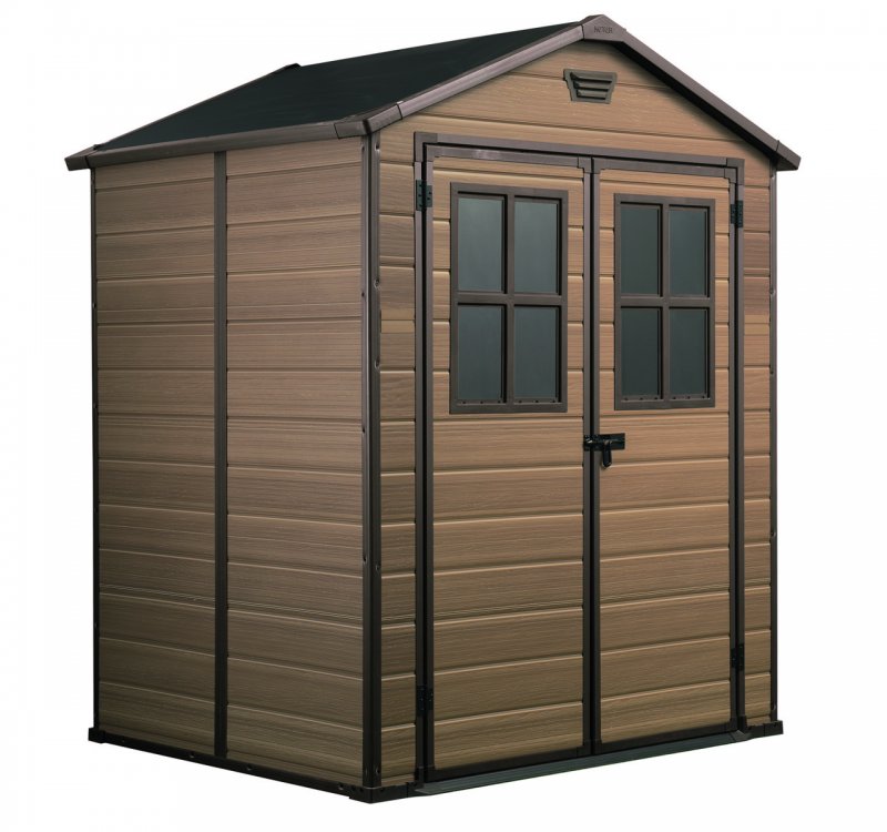 Сарай Keter Scala 6х5 (185x152x226), коричневый