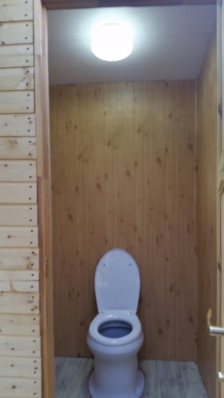 Необычный туалет на даче