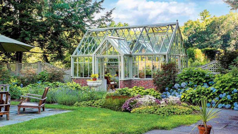 Английские теплицы в викторианском стиле Hartley Botanic