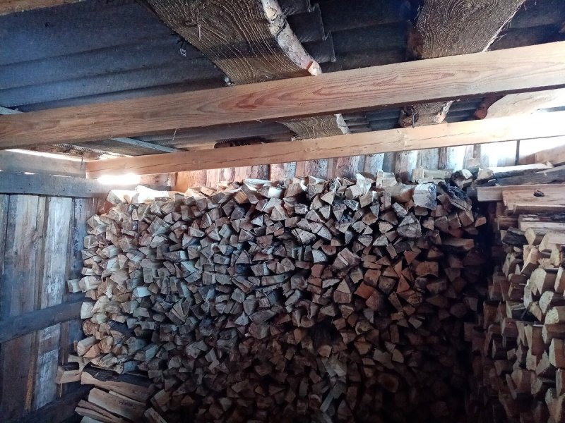 Сарай из горбыля