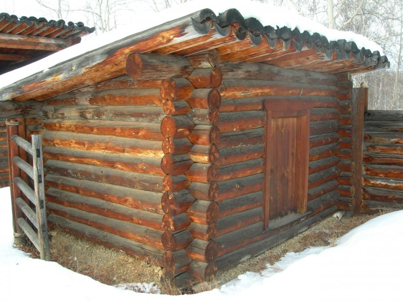 Отделка старой бани