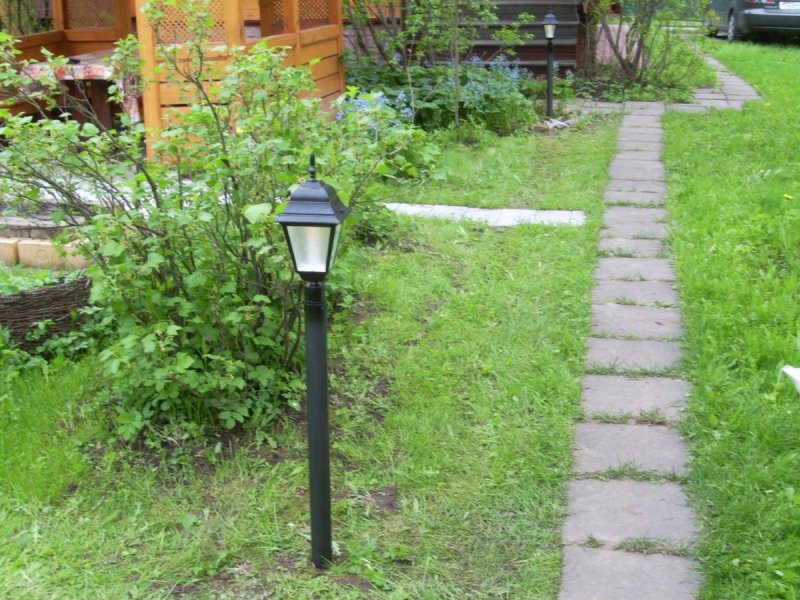 Освещение загородного участка