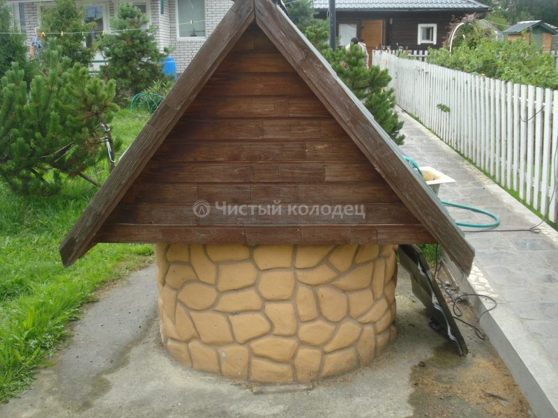 Отделочный камень для колодца