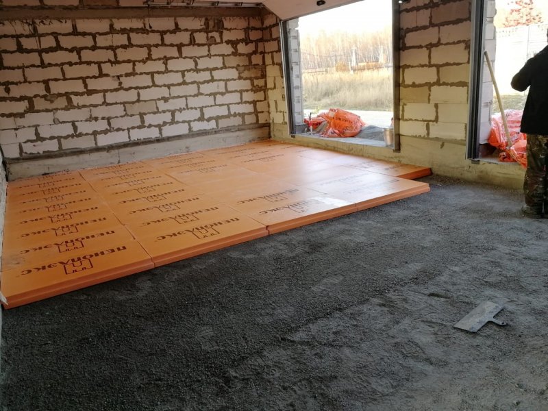 Пол в гараже