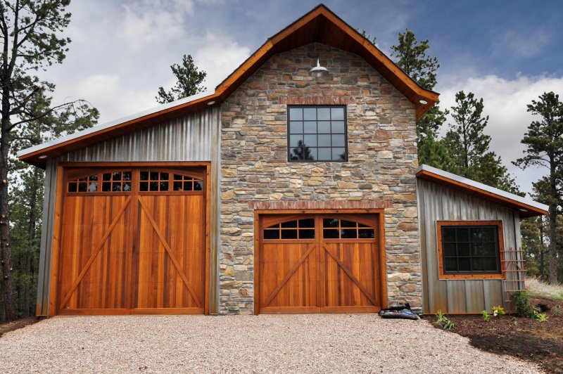 Гараж в стиле Barn House