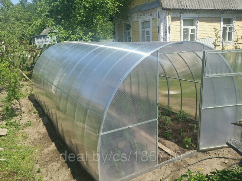 Теплица арочная 40х20+20х20 - 3м