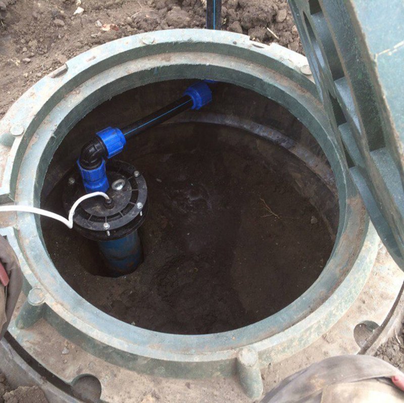 Обустройство оголовка скважины на воду