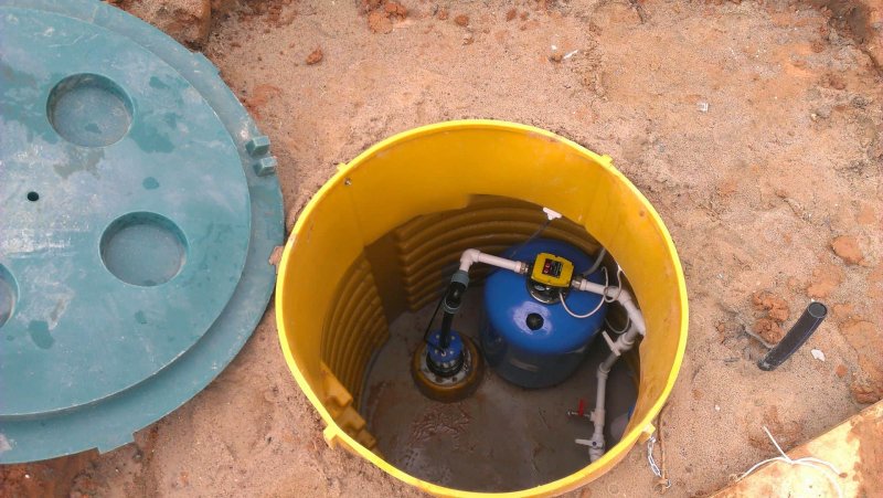 Обустройство скважины под воду