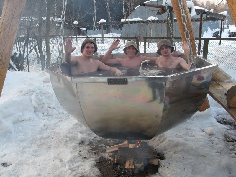 Купель и Чан в бане