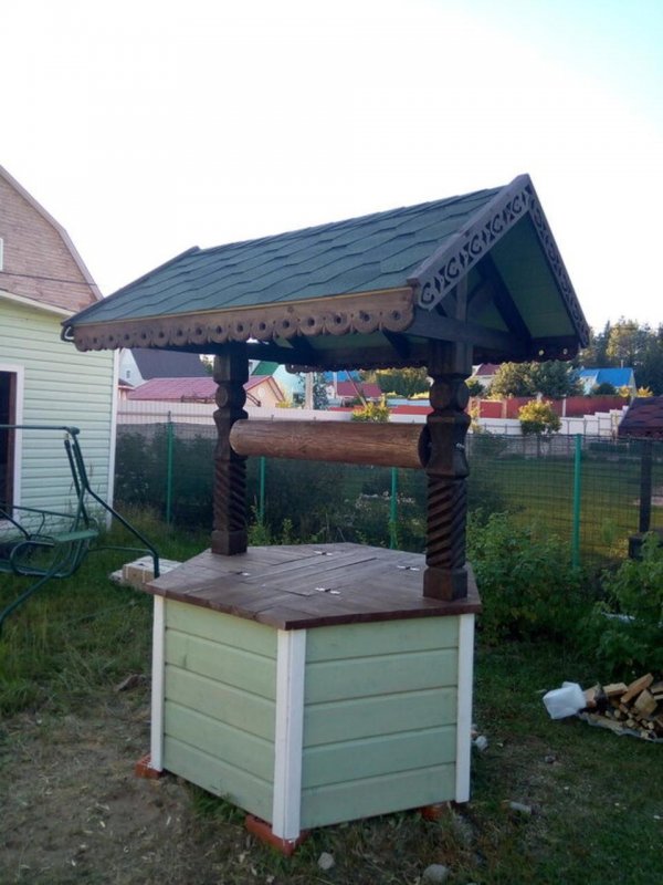 Домик для колодца