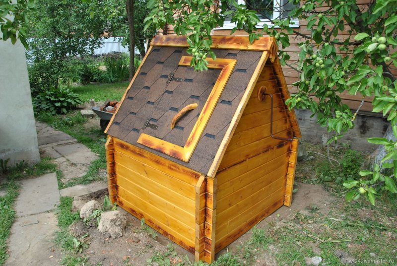 Домики на колодец оголовки