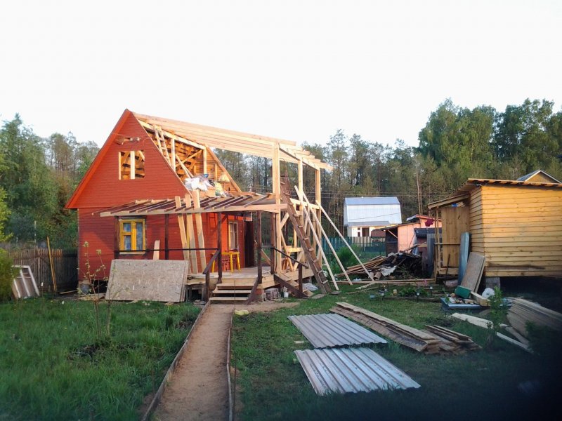 Пристрой к даче