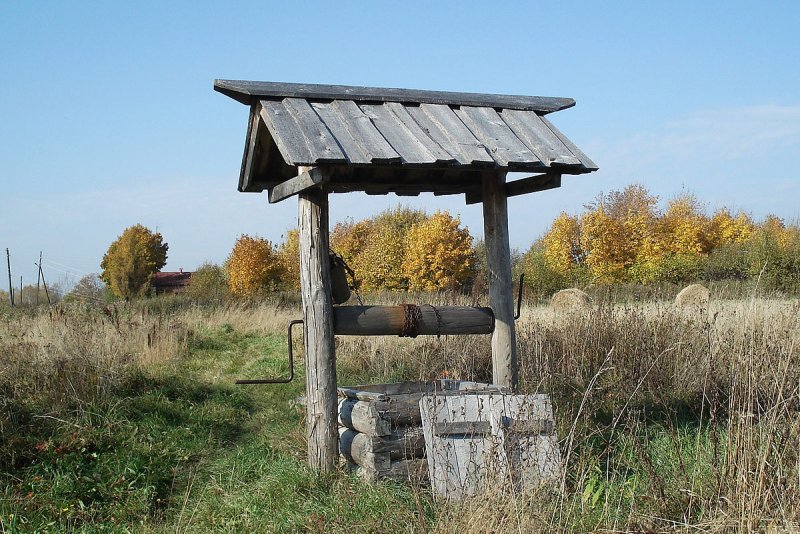 Деревенский колодец