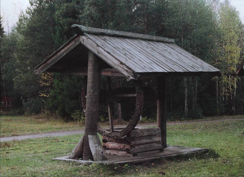 Деревянные колодцы на Руси