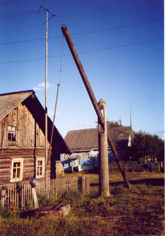 Колодец в деревне