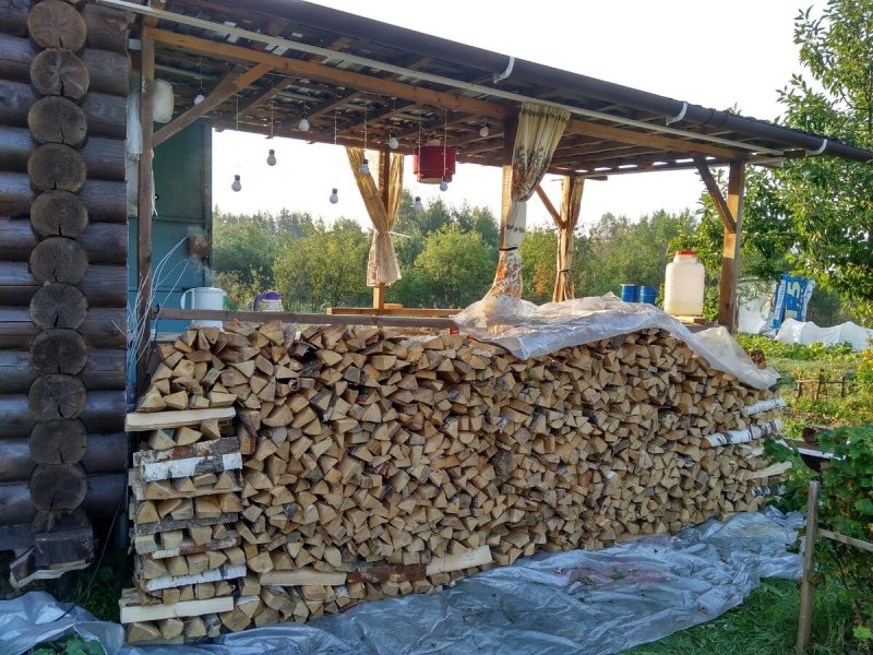 Поленница для дров