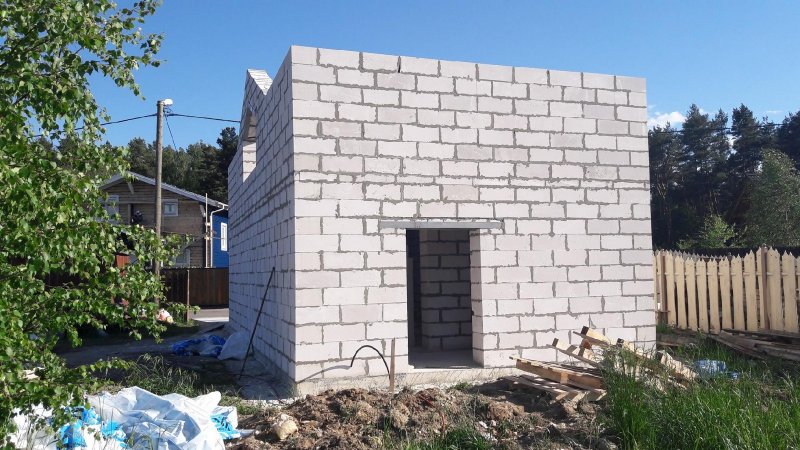 Газоблоки для строительства гаража Дорохово