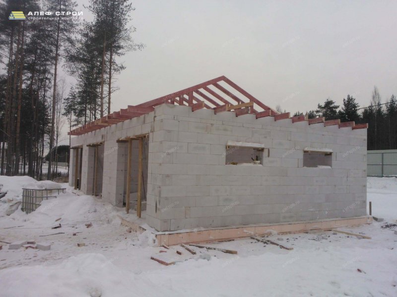 Гараж из сибита